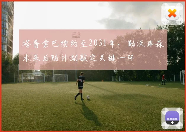 塔普索巴续约至2031年，勒沃库森未来后防计划敲定关键一环